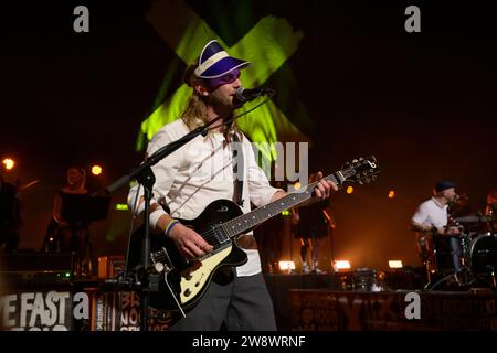 Sportfreunde Stiller Peter Brugger live in der Isarphilharmonie / Gasteig HP8, München 4.11.2023 *** Sportfreunde Stiller Peter Brugger live at the Isarphilharmonie Gasteig HP8, Munich 4 11 2023 Stock Photo