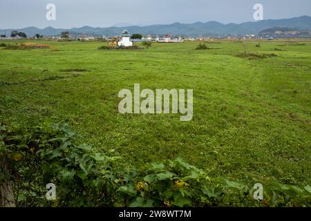 Cemetery of Phong Nha in Vietnam Stock Photo