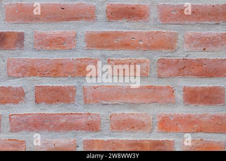 A brick wall in a close up view Stock Photo
