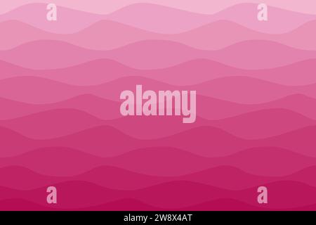 Wavy ombre background. Vector illustration Stock Vector