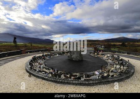 The Commando Memorial at Spean Bridge, near Fort William, Scottish Highlands, Scotland, UK Stock Photo