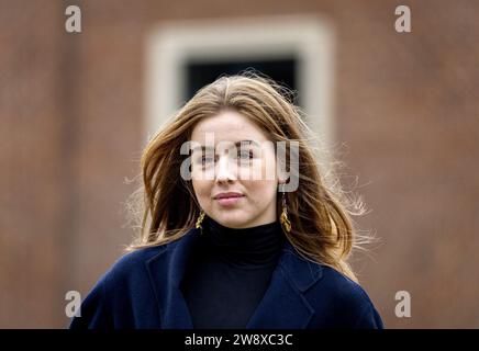 THE HAGUE - Princess Alexia during the traditional photo session of the royal family at Huis ten Bosch Palace. ANP KOEN VAN WEEL netherlands out - belgium out Stock Photo