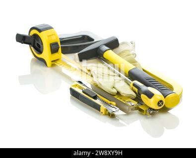 Stack of tools for repairs Stock Photo