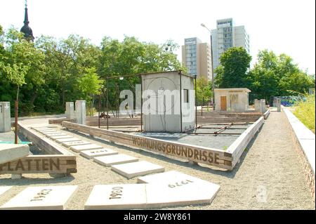 Plattenbau Museum Stock Photo