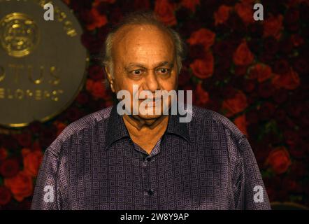 Mumbai, India. 21st Dec, 2023. Indian businessman and diamond merchant Bharat Shah poses for a photo on the occasion of Bollywood producer, distributor and real estate developer Anand Pandit's 60th birthday party celebration in Mumbai. (Photo by Ashish Vaishnav/SOPA Images/Sipa USA) Credit: Sipa USA/Alamy Live News Stock Photo