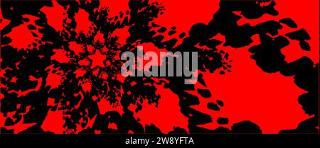abstract background ,red wallpaper with star particle effect Stock Vector