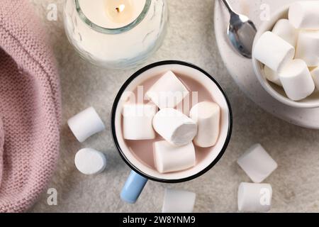 Chocolate aromatic candle on Christmas and New Years glitter background,  Valentines Day luxury home decor and holiday season bra Stock Photo - Alamy