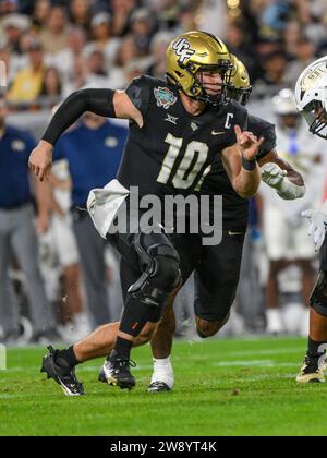 Tampa, USA. 22nd Dec, 2023. December 22, 2023: UCF quarterback John ...