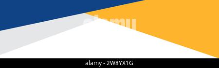 blue and yellow geometric background vector. background vector illustration. background vector eps10 Stock Vector