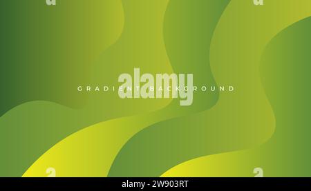 dynamic wave background vector. wavy background vector illustration Stock Vector
