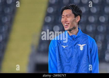 Empoli, Italy. 22nd Dec, 2023. SS lazio's midfielder Daichi Kamada during Empoli FC vs SS Lazio, Italian soccer Serie A match in Empoli, Italy, December 22 2023 Credit: Independent Photo Agency/Alamy Live News Stock Photo