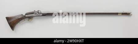 17th century ancient matchlock for musket on wooden deck Stock Photo ...