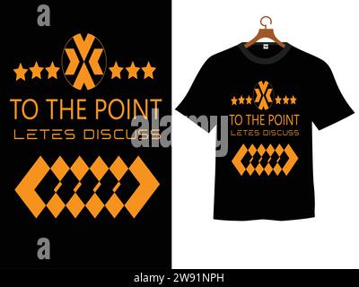 T shirt design with typography Stock Vector