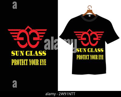 T shirt design with typography Stock Vector