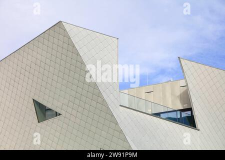 Landesgalerie Niederösterreich der Kunstmeile Krems, Architekten Marte.Marte, Krems an der Donau, Niederösterreich, Österreich *** Lower Austria State Gallery of the Krems Art Mile, Architects Marte Marte, Krems an der Donau, Lower Austria, Austria Stock Photo