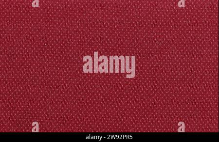 red polka dot texture useful as a background Stock Photo