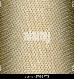 light brown jute fabric texture useful as a background Stock Photo
