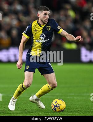 Ryan Christie Of Bournemouth In Action During The Premier League Match 