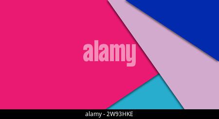 colorful flat background vector illustration. Suit for banner, brochure, cover, flyer, poster. Stock Vector