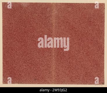 Red Spotted Paper, Anonymous, 1750 - 1900 sprinkled paper paper