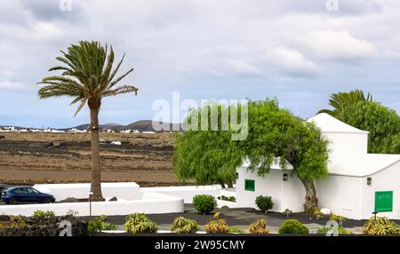 Casa Museo del Campesino, Museum of Agricultural History, San Bartolomé ,Lanzarote, Canary Islands, Spain Stock Photo