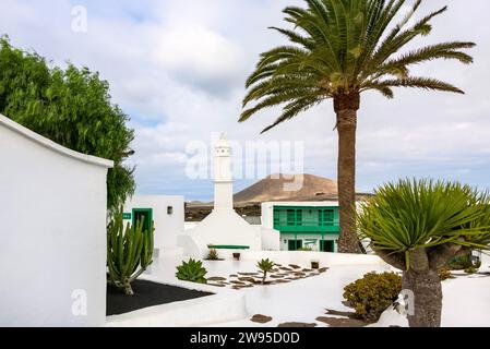 Casa Museo del Campesino, Museum of Agricultural History, San Bartolomé ,Lanzarote, Canary Islands, Spain Stock Photo