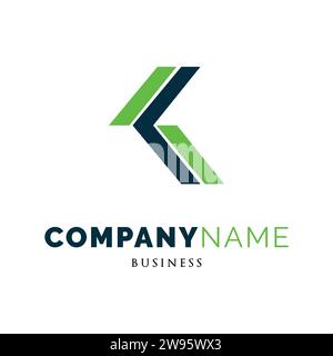 Initial Letter KK Icon Logo Design Template Stock Vector