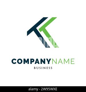 Initial Letter KK Icon Logo Design Template Stock Vector