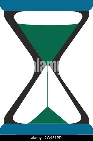 Hourglass icon vector | Hourglass sign Stock Vector