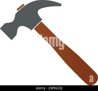 hammer icon color Vector | hammer sign Stock Vector
