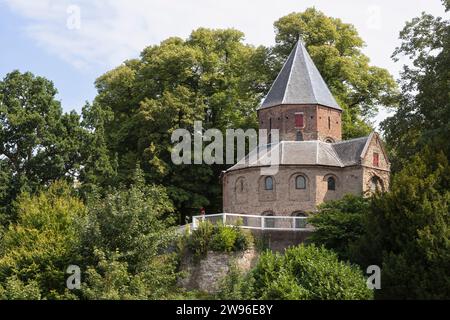 Saint Nicholas chapel at the Valkhof park, Nijmegen in the Netherlands. Stock Photo