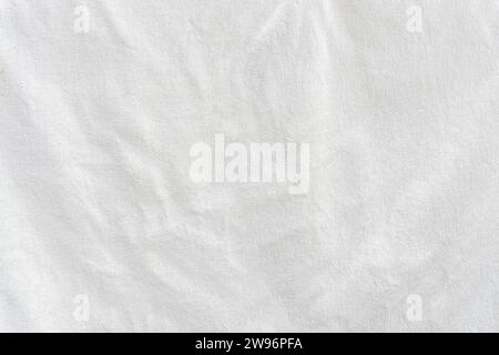 White towel texture background with small wave pattern was taken with soft light. Stock Photo