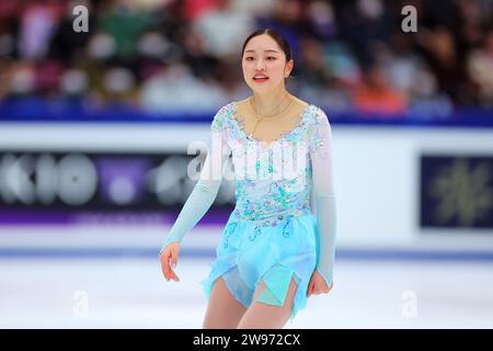 Maria Egawa,  DECEMBER 22, 2023 - Figure Skating :  Japan Figure Skating Championships 2023  Women's Short Program  at Big Hat in Nagano, Japan.  (Photo by Naoki Nishimura/AFLO SPORT) Stock Photo