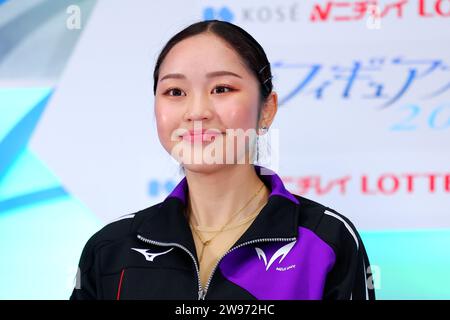 Maria Egawa,  DECEMBER 22, 2023 - Figure Skating :  Japan Figure Skating Championships 2023  Women's Short Program  at Big Hat in Nagano, Japan.  (Photo by Naoki Nishimura/AFLO SPORT) Stock Photo