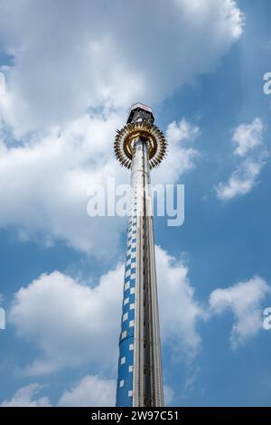 Seoul, South Korea - 15 July 2022: The castle in Magic Land, an outdoor ...