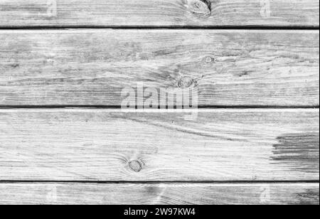 New wooden wall made of pine wood boards, black and white background photo texture Stock Photo