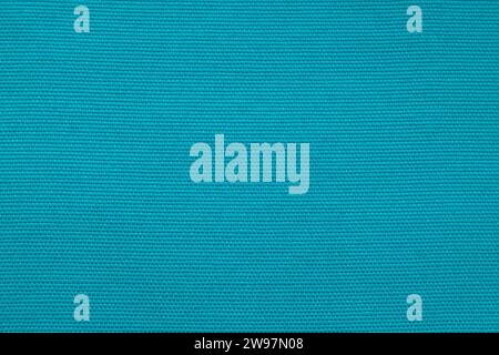 Background image - blue fabric texture with cross weave. Stock Photo