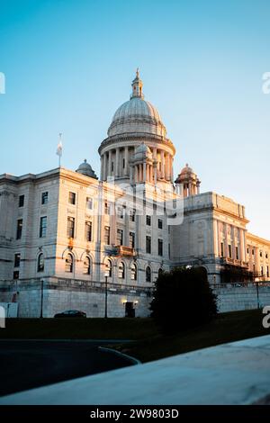 The exterior shot of Rhode Island State House,  Providence, USA Stock Photo