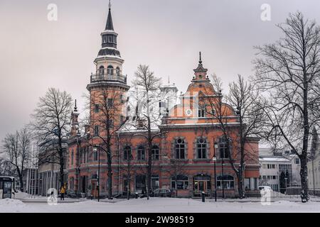 View of the Old Town Hall in Rauma, Finland Stock Photo