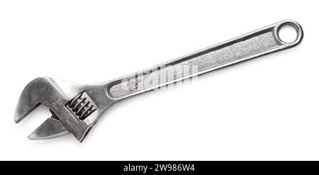 tool gas wrench on white isolated background Stock Photo
