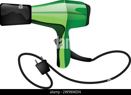 VECTOR HAIR DRYER Stock Vector