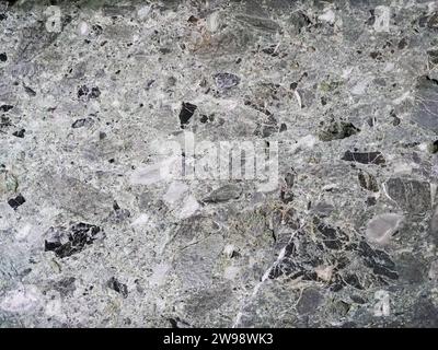 Marble surface in St. Mark's Cathedral in Venice in gray tones. Can be used very well as an abstract background Stock Photo