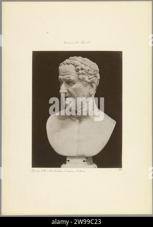 This illustration dates to 1897 and is a copy of a bust of