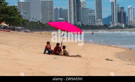 Pattaya Thailand Beach and Sea Activities Stock Photo