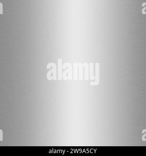 Silver polished metal, steel texture or silver brushed background. Stock Photo