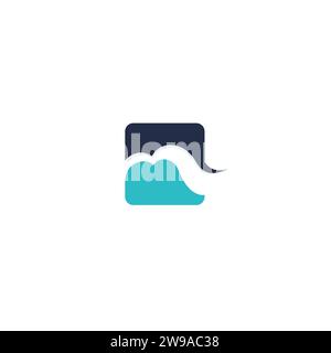 M Abstract Logo Simple Design. Letter M Logo Stock Vector