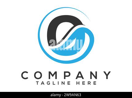 Initial Monogram Letter O Logo Design Vector Template. Modern letter logo design Stock Vector