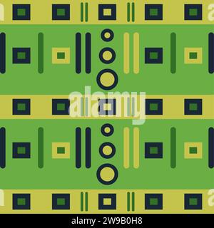 aso oke pattern Stock Vector