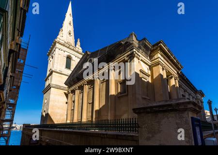 St. Paul's Cathedral in Valletta, Malta Stock Photo