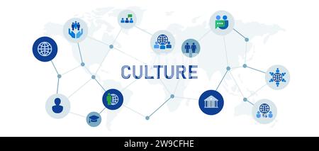 culture icon people boy and girl citizenship social ethnicity with different gender Stock Vector